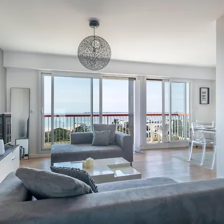 Appartamento 350m Plage, Vue Incroyable Sur La Baie De La Baule