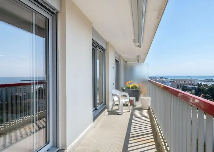 350m Plage, Vue Incroyable Sur La Baie De La Baule Pornichet