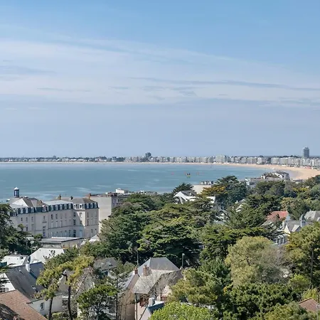 350m Plage, Vue Incroyable Sur La Baie De La Baule * ポミシェ